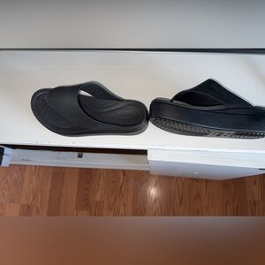 CROCS Women's Black Slide Sandals